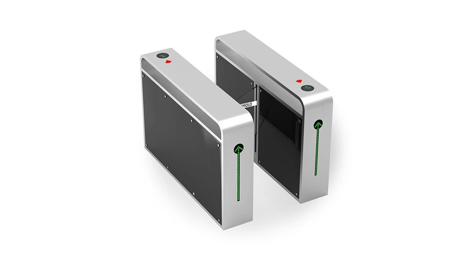 Smart Pedestrian Controlled Flap Barrier Turnstile CPW-800EHS01