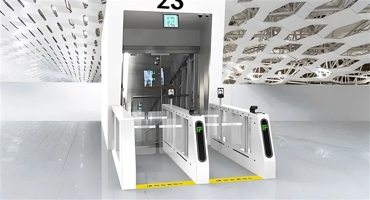 Airport Security Turnstile